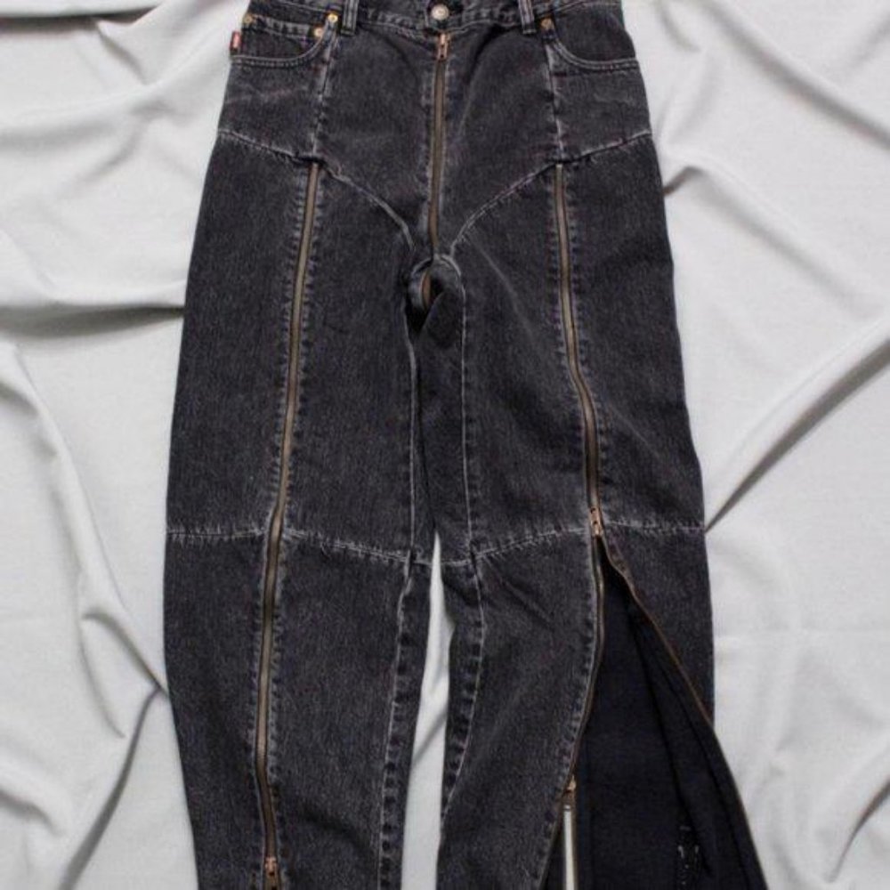 Vetements x Levi’s Reworked Zip Jeans